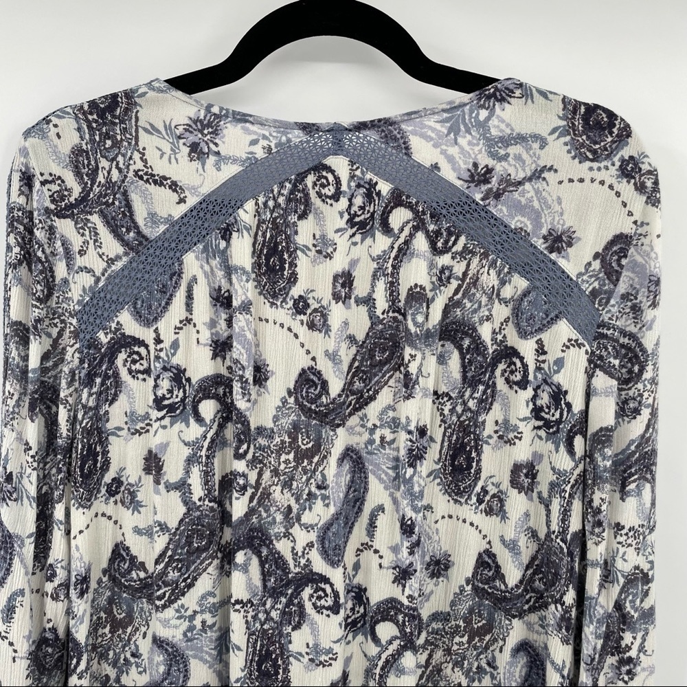 Altard State White & Blue Paisley Dress - Picture 8 of 14